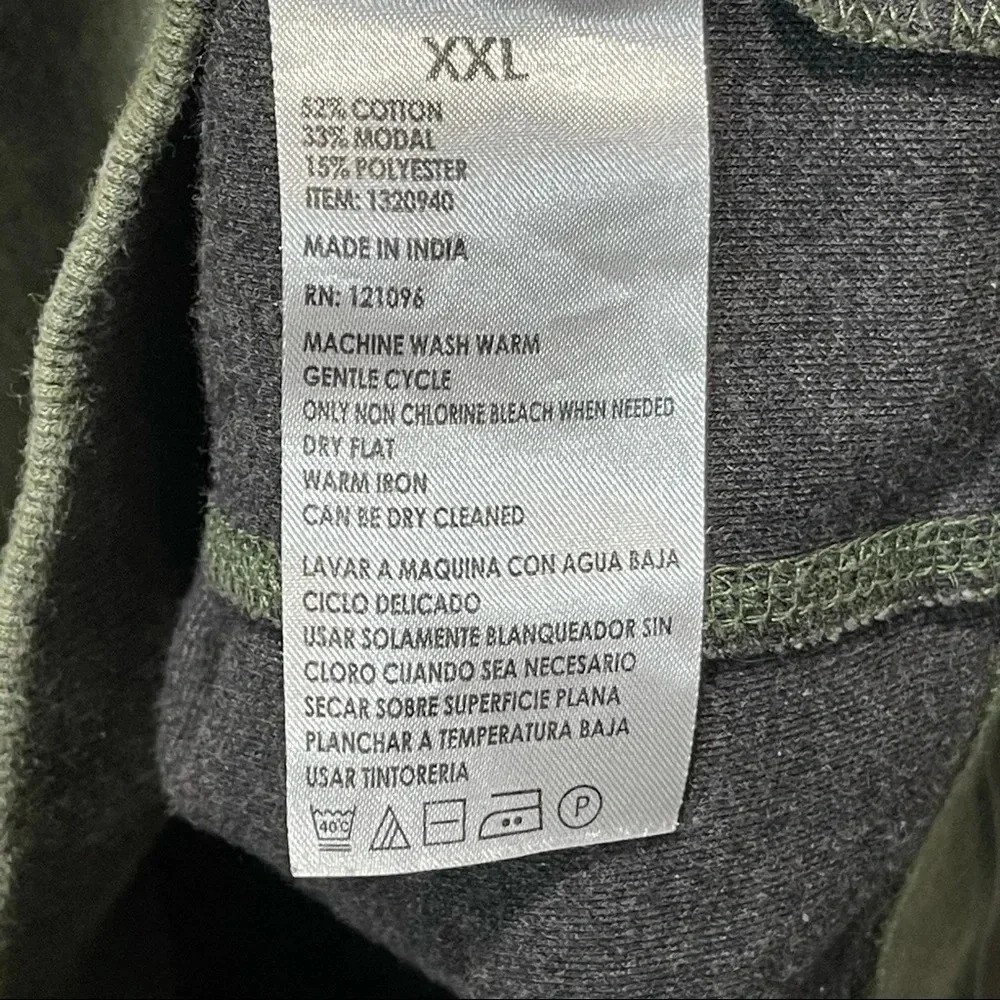 English Laundry Pull up  sweatshirt 1/4 zipper - Picture 10 of 10